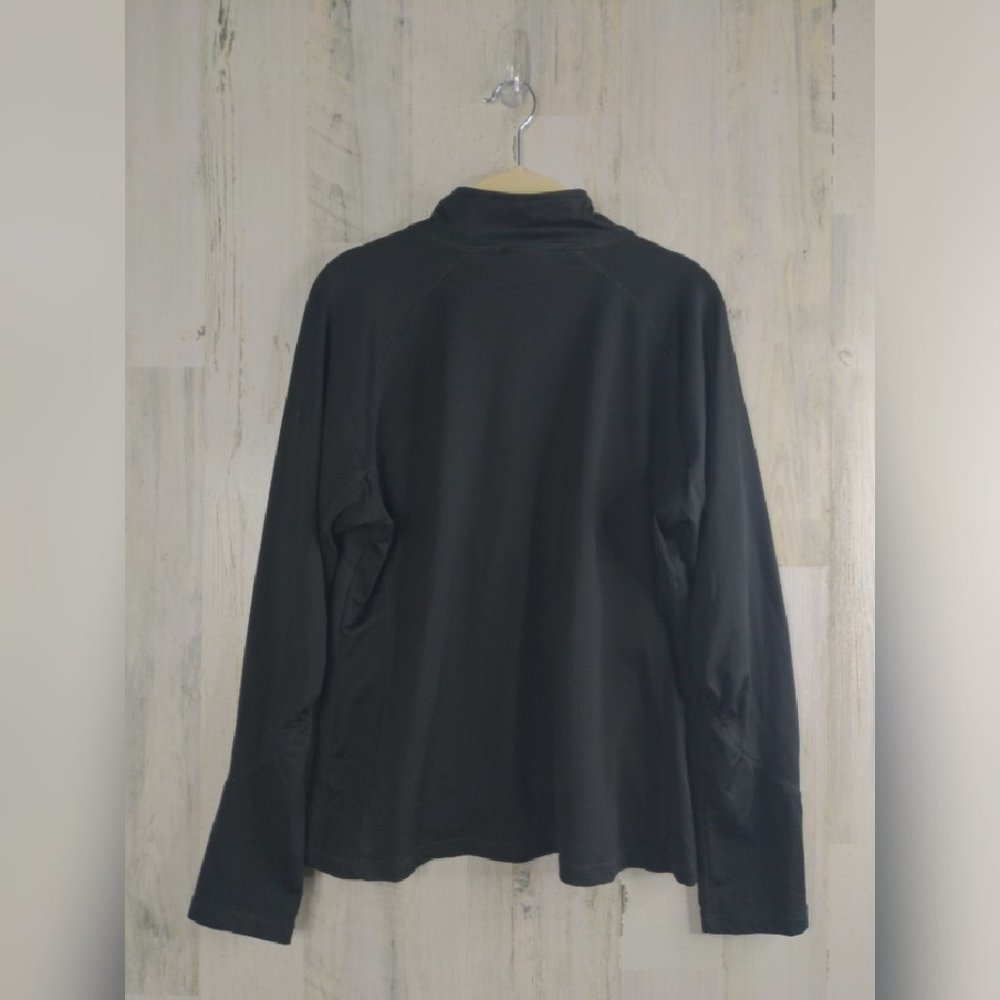 Champion Womens Work Out Zip Up Mock Neck Jacket L - Picture 4 of 10